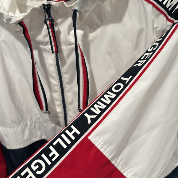 Tommy Hilfiger Colorblock Windbreaker Jacket Size Small - Picture 5 of 13